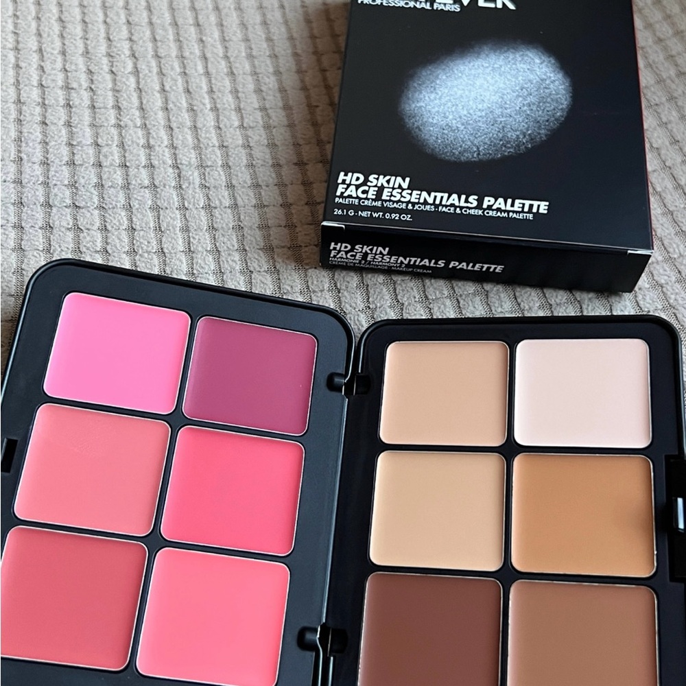 Makeup Forever HD Skin Face Essentials Palette - Pink and Neutral Shades